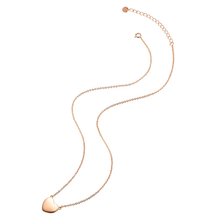 Herz Kette roségold Basic