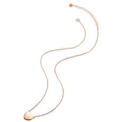 Herz Kette roségold Basic