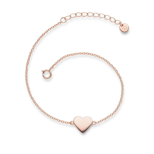 Herzarmband roségold
