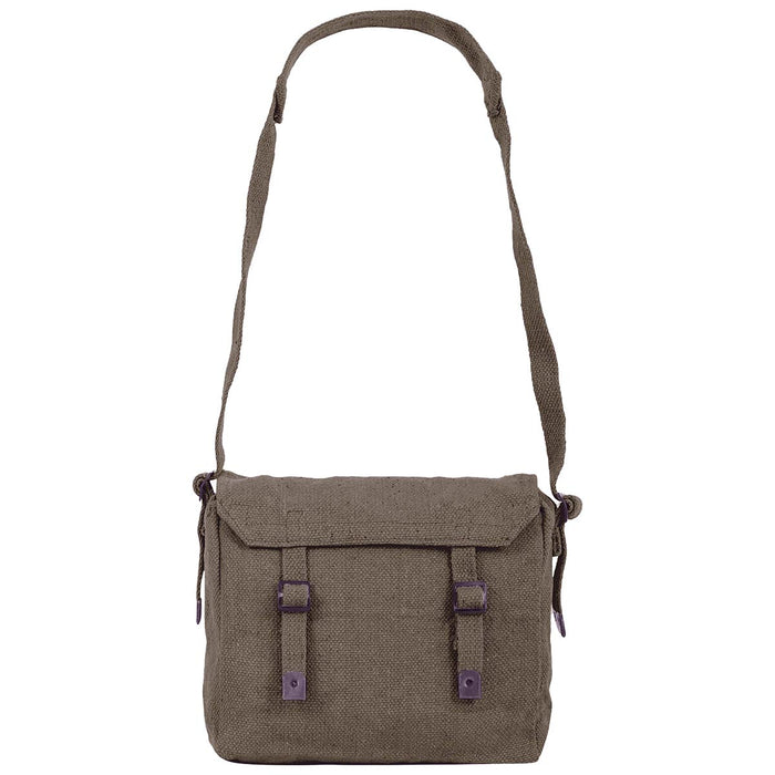 highlander olive canvas webbing shoulder bag strap