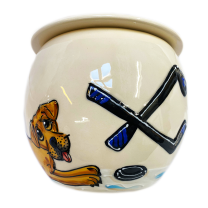 Hockey Theme Bowl