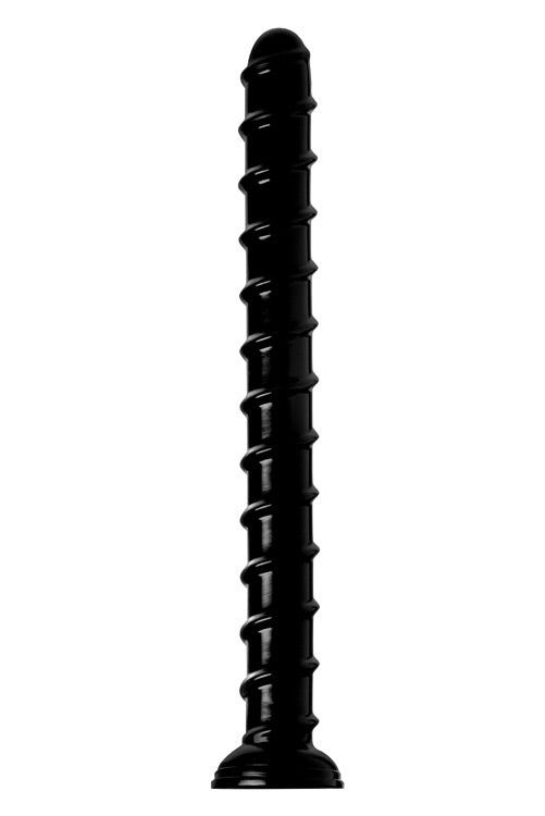 Hosed 18 Inch Swirl Thick Anal Snake