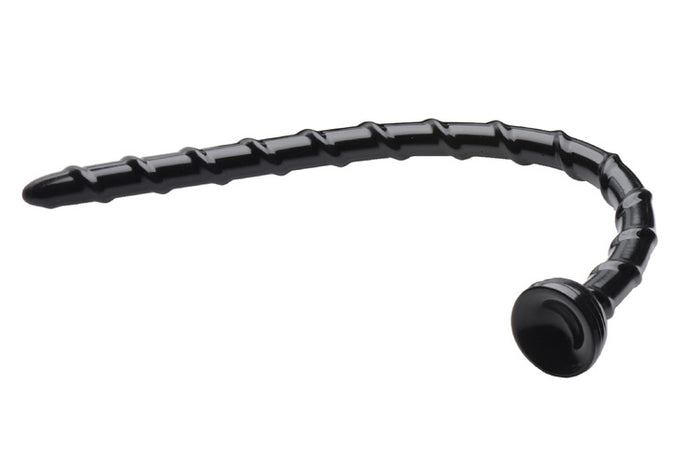 Hosed 18 Inch Swirl Thin Anal Snake