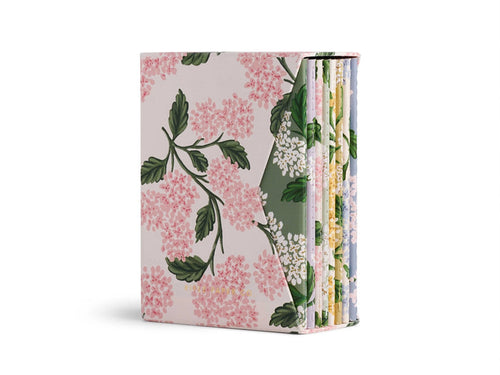 Hydrangea Pocket Notebook Boxed Set of 8
