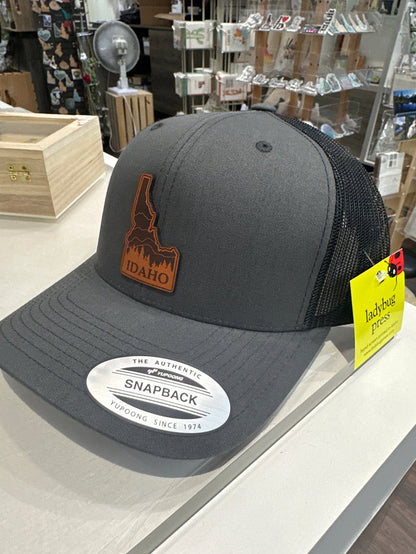 Idaho Mountains & Trees Adjustable Hat