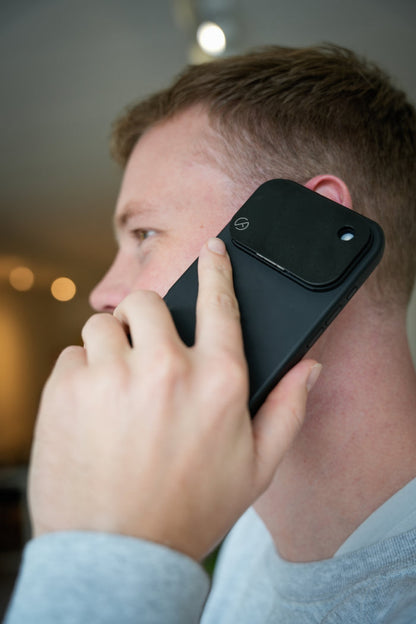 iPhone 17 privacy case with camera cover and lens protector – Spy-Fy