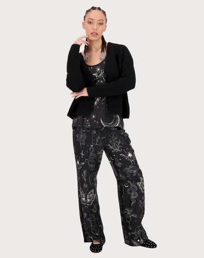 Irene Black Cardigan