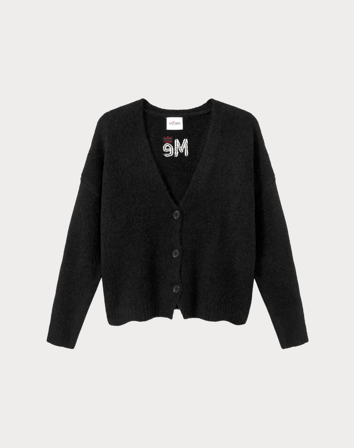 Irene Black Cardigan