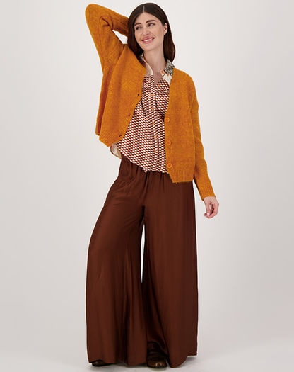 Irene Orange Cardigan