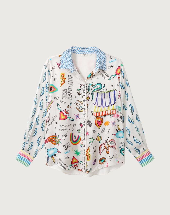 Isabel Enlightenment Printed Shirt
