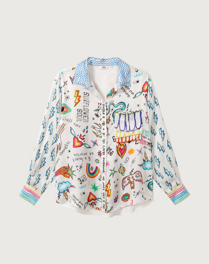 Isabel Enlightenment Printed Shirt