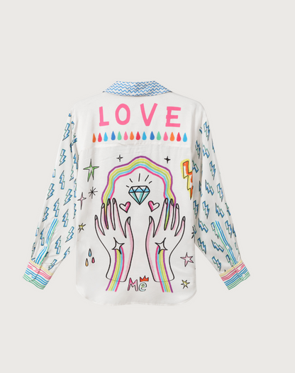 Isabel Enlightenment Printed Shirt