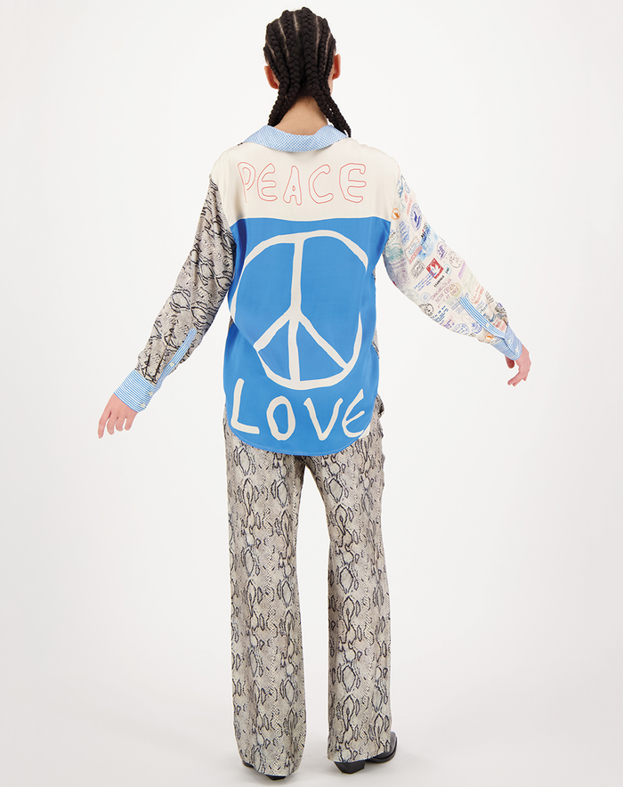 Isabel Printed Snake Shirt