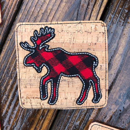 IN the hoop moose coaster by snugglepuppyappliqu.com