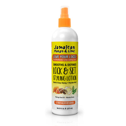 Jamaican Mango & Lime Lock & Set Styling Lotion Setting Lotion 8oz