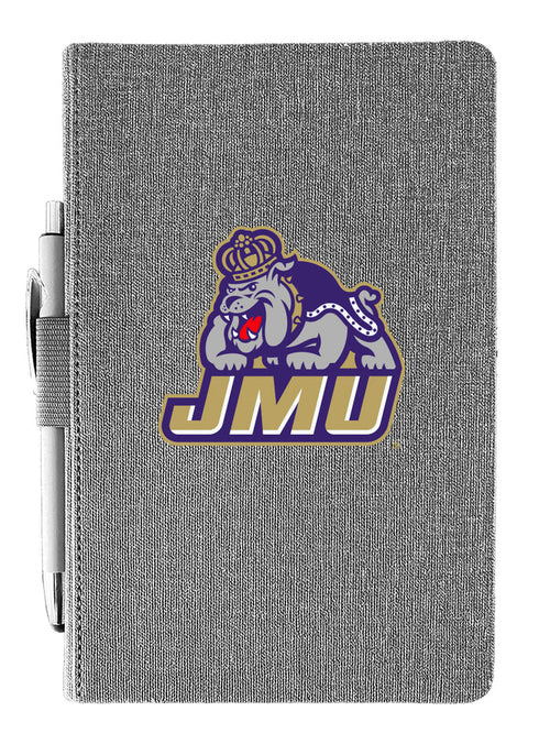 James Madison Journal with Pen - Secondary Logo