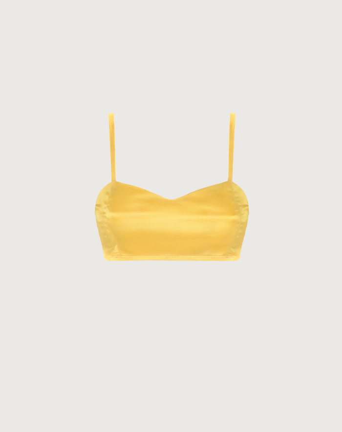 Jennifer Yellow Bra