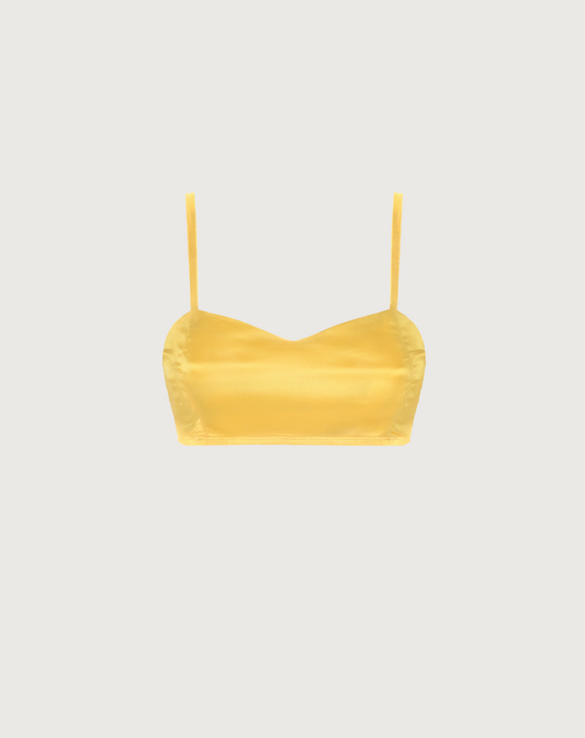 Jennifer Yellow Bra
