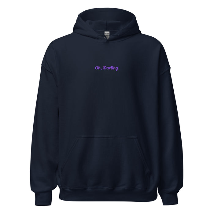 Kai Azer Book Quotes Embroidered Hoodie - The Bean Workshop - embroidered, hoodie, kai azer, lauren roberts, paedyn gray, powerless
