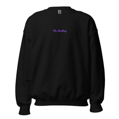 Kai Azer Book Quotes Embroidered Sweatshirt - The Bean Workshop - embroidered, kai azer, lauren roberts, paedyn gray, powerless, pullover, sweater, sweatshirt