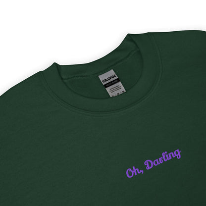 Kai Azer Book Quotes Embroidered Sweatshirt - The Bean Workshop - embroidered, kai azer, lauren roberts, paedyn gray, powerless, pullover, sweater, sweatshirt