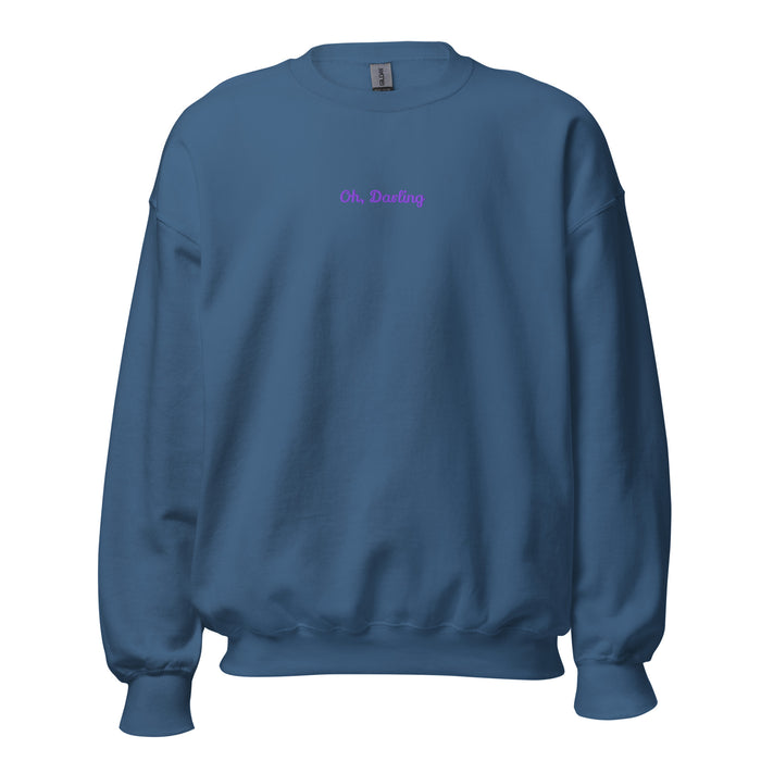 Kai Azer Book Quotes Embroidered Sweatshirt - The Bean Workshop - embroidered, kai azer, lauren roberts, paedyn gray, powerless, pullover, sweater, sweatshirt