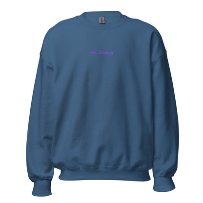 Kai Azer Book Quotes Embroidered Sweatshirt - The Bean Workshop - embroidered, kai azer, lauren roberts, paedyn gray, powerless, pullover, sweater, sweatshirt