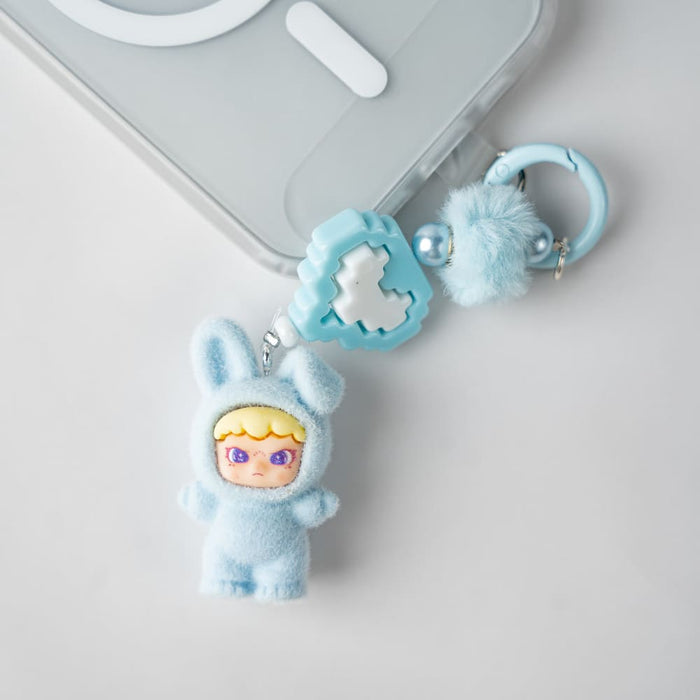 Kawaii Bunny Charm Blue