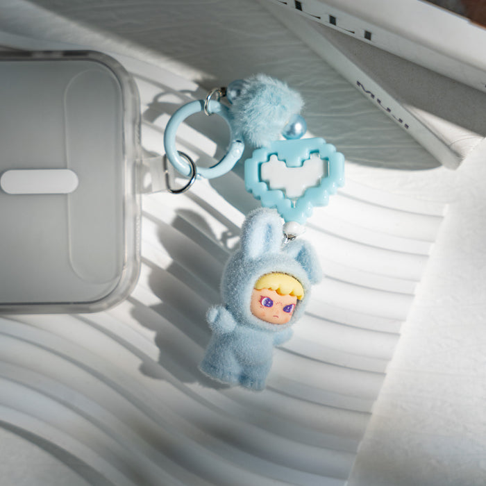 Kawaii Bunny Charm Blue