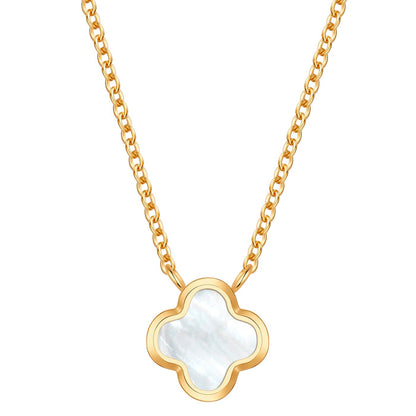 Kette Clover Perlmutt