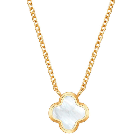 Kette Clover Perlmutt