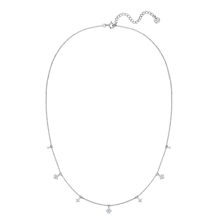 Kette mit kleinen Zirkonia-Anhängern