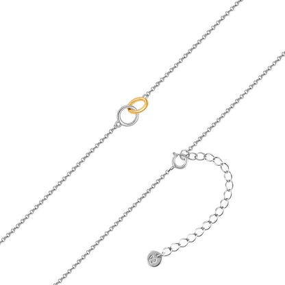 Kette Twice bicolor