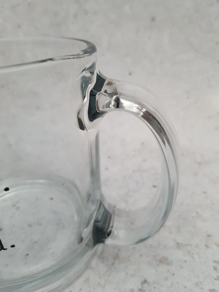 Kinda Classy Kinda Hood | Glass Mug