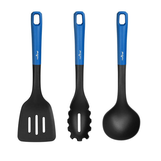 Kitchen Cooking Utensils Set - Includes Soup Ladle, Pasta Fork, And Spatula (Works With Model: Nccw12Blu)