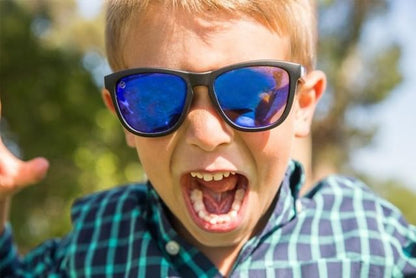 Knockaround Sunglasses | Kids Premiums | Black / Moonshine