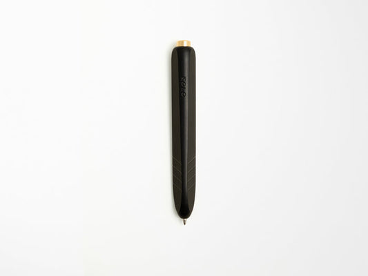 KOLO Tino Ballpoint Pen - Anodized Aluminum - Noir