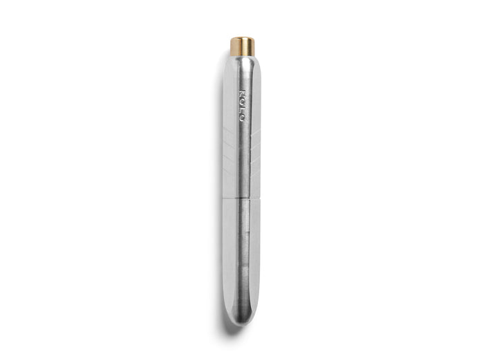 KOLO Tino Fountain Pen - Raw Aluminum