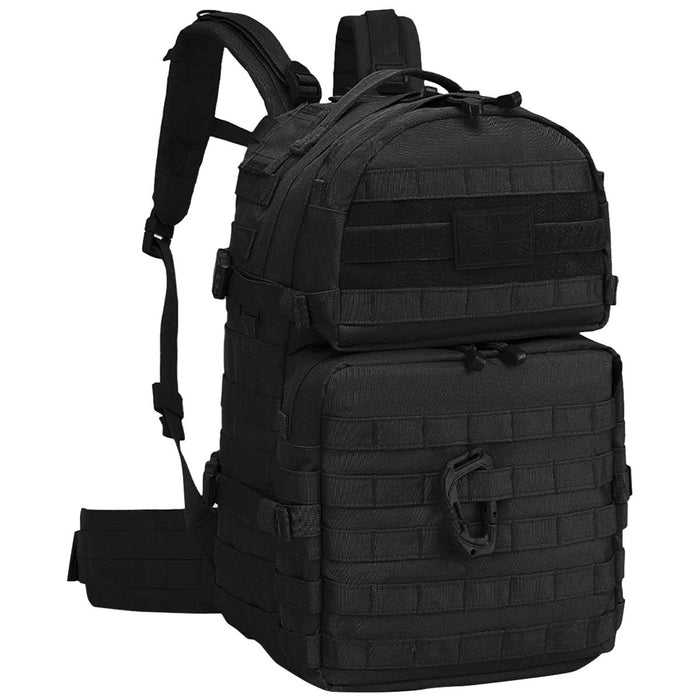 kombat black 40l molle assault pack