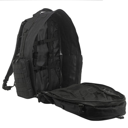 main compartment of kombat 60l black viking patrol pack