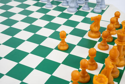 Large 4 Player Silicone Chess Set - Choose Your Colors! - Chess Set - Chess-House