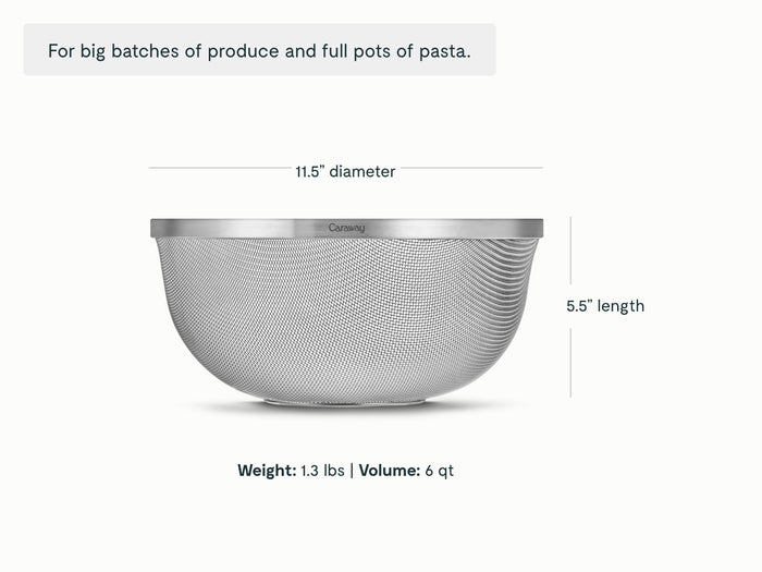 Large Stainless Steel Strainer