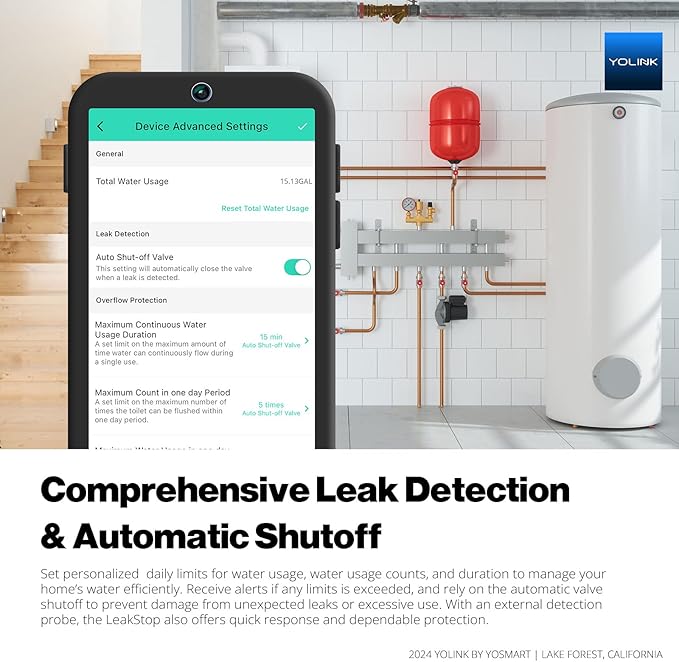 Comprehensive Leak Detection & Automatic Shutoff