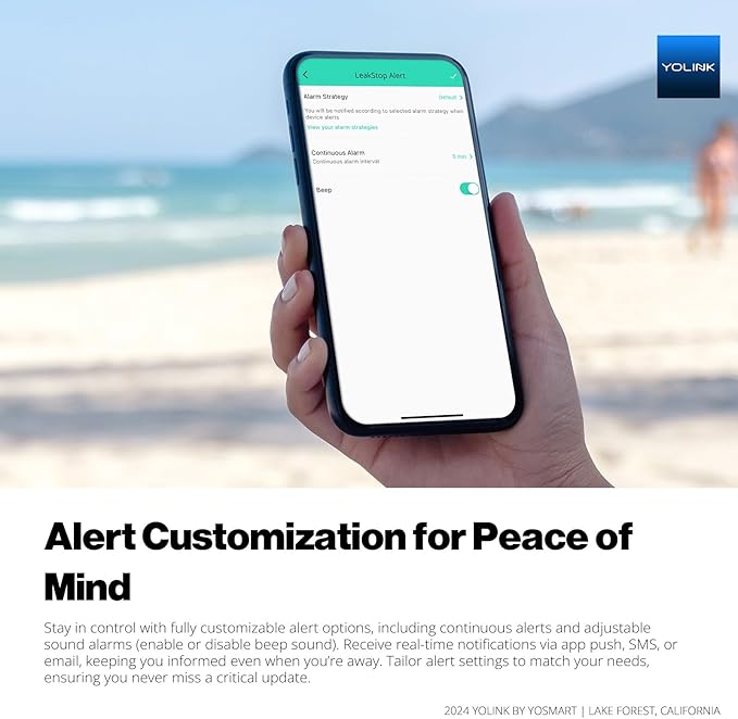Alert customization for peace of mind