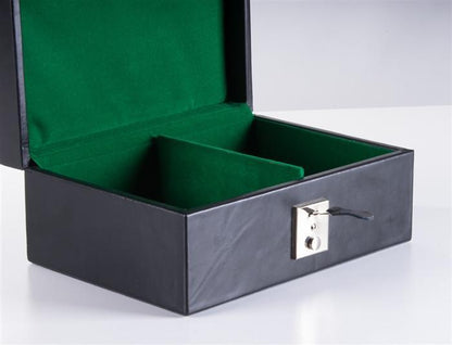 Leatherette Chess Box with Lock - Box - Chess-House