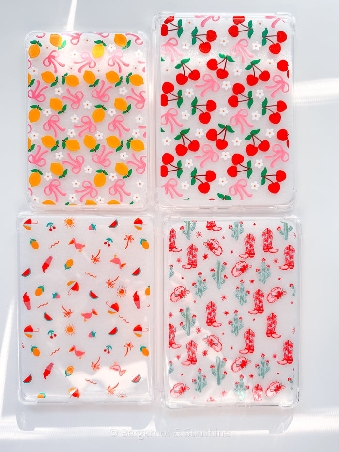 Lemons and Bows Kindle Case and/or Bookmark [Combined Listing]