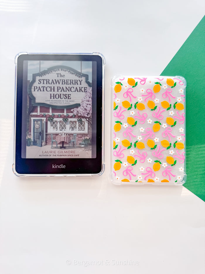Lemons and Bows Kindle Case and/or Bookmark [Combined Listing]