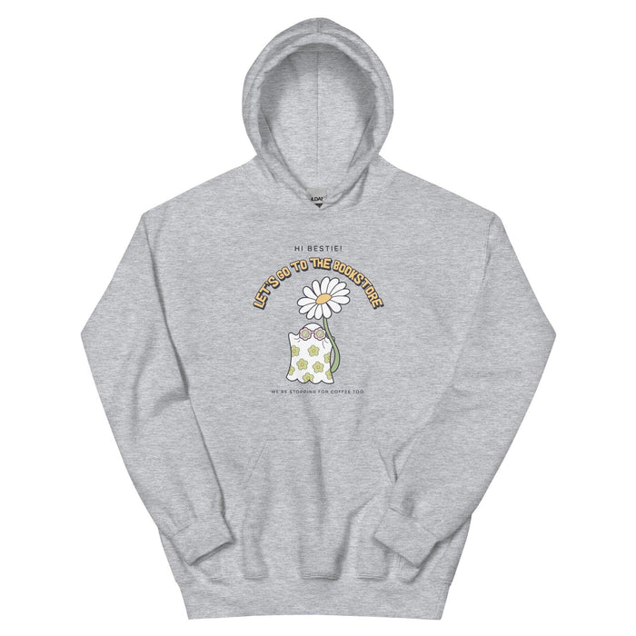 Let's Go to the Bookstore Hoodie - The Bean Workshop - bookstore, Halloween, hoodie