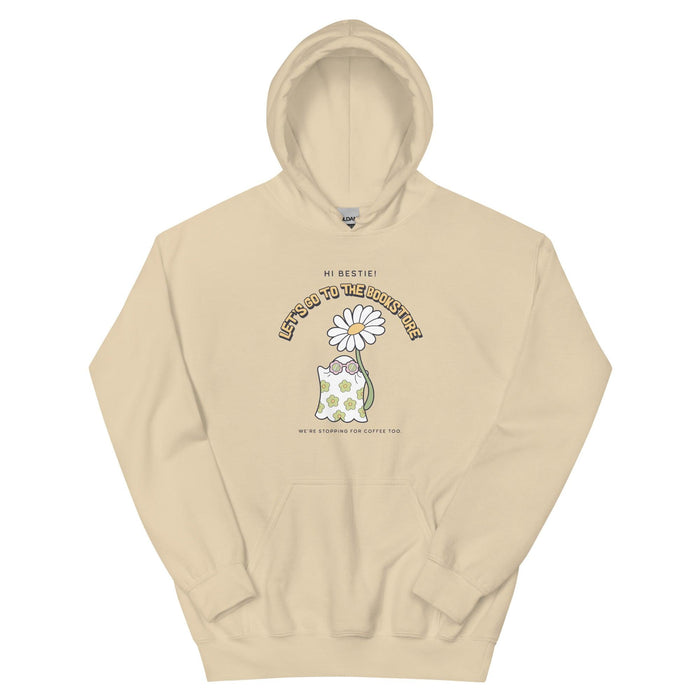 Let's Go to the Bookstore Hoodie - The Bean Workshop - bookstore, Halloween, hoodie