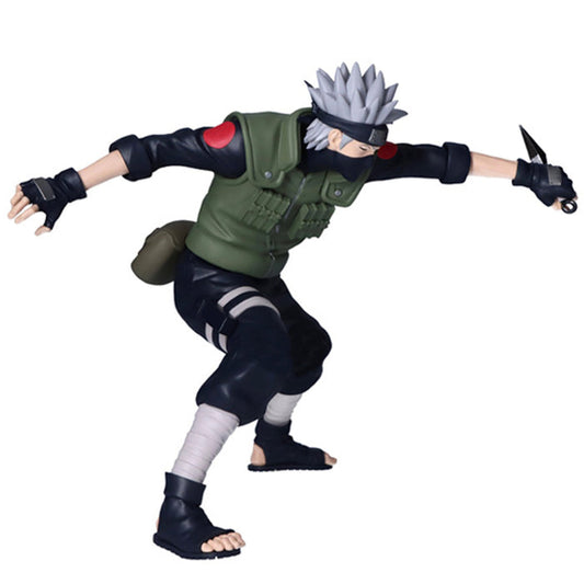 Little Buddy Naruto Shippuden Vibration Stars - Kakashi Hatake & Uchiha Madara -(A: Hatake Kakashi) Figure